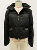 High Street F/W Designer Coat Women's Slim Fitting White Duck Trimed Down Jacket