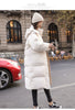 Down Cotton Jacket Women's Winter Clothing Korean Loose Cotton-Padded Coat Casual Long Overcoat Thick Warm Hooded Parka