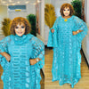 Elegant African Dresses for Women Traditional Dashiki Lace Boubou Plus Size Wedding Party Gown Muslim Kaftan Maxi Dress