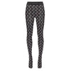High Street Casual Women's High Waist Printed Bottom Pants Women Reflective Tight Elastic Outerwear Pants