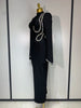 Women Sexy Long Sleeve Diamonds Maxi Long Bodycon Bandage Dress Celebrity Elegant Evening Party Birthday Dresses
