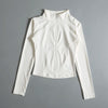 Gym Fitness Zip up Training Running Workout Yoga Cropped Track Sport Jackets for Women