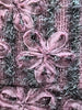 Women's Evening Dress Purple Three-Dimensional Flower Ruffled Long Sleeve Mesh Dresses Autumn Clothing QM782