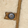 Chic Faux Suede & Fur Reversible Jacket For Women Lapel Single Breasted Pocket Coat Lady Winter Warm Outerwear