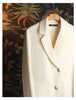 Women's Single Breasted Blazer Autumn Chic Casual Back Slit Design Niche Famale Suit Coat 2DB4253