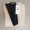 Knitted Bodycon Dress Bottoming Women Soft Elastic Turtleneck Sweater Autumn Winter Midi Party Dresses With Belt