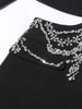 Solid Spliced Diamonds Chic Blazers For Women Notched Collar Long Sleeve Patchwork Button Designer Coat Female