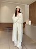 023 Autumn/Winter Lazy Style Loose Knee Length Thickened Pure Imitation Mink Fleece Knitted Sweater Cardigan Coat Women's Coat