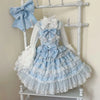 Han Mushroom Liang Original Design Lolita Dress Flower Marriage Jsk Suspender Dress Women