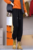 Winter Thickened and Padded Corduroy Pants Women Women's Loose Bunched Feet Harlan Pants Sweatpants Women