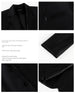Spring Autumn Elegant PU Leather Office Jacket Long Sleeve Blazer Slim Fit with Lapel Flap Pockets for Women Clothing