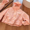 Autumn Winter Women Windbreaker Jacket Windproof Solid Long Sleeve Outdoor Sport Hooded Thin Coat Jacket For Women