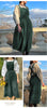 Retro Women's Corduroy Dress Square Neck Casual Medieval Dresses Vestidos Para Mujer