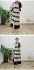 Lace Patchwork Pleated Dress For Women Lapel Long Flare Sleeves Color Block Elegant Party Clothing 32A431