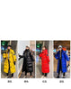 Black Glossy Parker Female Warm Winter Thicken Down Cotton Jacket Windproof Rainproof Women's Hooded Coat Casual Long Overcoat