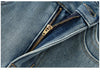 Women Jeans Fleece Lined Wide Leg Washed Finish Warm Insulation Soft Touch Winter Everyday Style Full Length