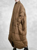 Camel Big Size Thick Warm Long Down Jacket Long Sleeve Warm Women Parkas Tide Autumn Winter 31A1074