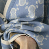 Autumn Two Piece Suits Women V Neck Basics Print Top+Elastic Long Pants Harajuku Casual Knit Sweater Warm Sets