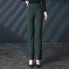 Black Women's High Waist Stretch Suit Pants, Slim Trousers, Purple Green Brown Pantalones, Asian Size M-6XL
