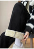 Winter Warm Thicken Lambwool Fluff Wide Leg Pants Women Korean Casual Snow Wear Pantalone Baggy Plush Fleece Spodnie