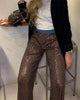 Sequin Loose Pants Two Piece Sets Women Patchwork Long Sleeve Shirt And Trouser Female Elegant Long Pants 2 Piece Sets