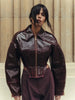 Women Loose Suede Jacket Long Sleeve Pockets Zipper Oversized Jacket Autumn Winter Lady High Street Outwear