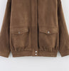 Mujer Bomber Jackets for Women Outerwears Suede Jacket Women Streetwear Holiday Women Coats Zipper Coats and Jackets