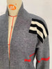 Print Long Cardigan For Women Autumn Winter Clothes Knit Loose Outerwear Soft Sweater Coat Streetwear Cover Up