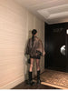 Spring Autumn Cool Handsome Retro Oversized Distressed Brown Soft Faux Leather Jackets for Women Zipper Runway