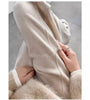 High Waist Autumn Winter Women Woolen Pants Elastic Waist Quality Trousers Straight Type Soft Warm Trousers
