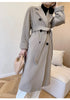 101801 Women Coat Winter Women's Jacket 10% Cashmere 90% Wool Classic Camel Wool Coat