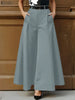 Stylish Women's Wide Leg Pants Elegant High Waist Loose Solid Color Trousers Autumn Commuting Streetwear S-3XL