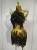 Women Sexy Mesh See Through Pearl Lace Party Mini Dress Celebrate Birthday Photo Shoot Wear Performance Stage Costume