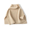 Pullover Scarf Knitted Cashmere Shawl Winter Scarves False Collar Coat Bib Warm Turtleneck Slit Jumper Shawl for Women
