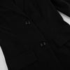 Elegant Lace Blazer Coat Women Office Lady Full Sleeve Single Breasted Jackets Autumn Black Casual Slim Coats