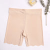 Plus Size Women's Safety Pants Lce silk Thin Breathable Non-Curling Boxer Shorts High Waist Short Pants four-corner Legging M 4X