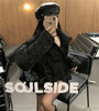 Winter Clothing Parkas Women's Outwear Short Coats Korean Rhinestone Coat Ladies Thickened Warm Cotton Puffer Jackets