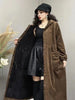 Oversized Women's Clothing Autumn And Winter Jacket Cotton Jacket Hooded Sweatershirt Winter Plush And Thickened Dress Winter