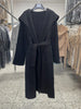 Hooded Double-sided Wool Cashmere Coat for Women Winter Medium Long Autumn/winter Korean Woolen Coat Women Large Size