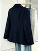 Women's Blazer – Slim Fit Short Design Jacket, Office Casual Workwear for Petite