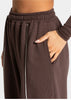 Sport Trousers Women Loose Casual Wide-leg Trousers with Pockets Gym High Waist Fitness Running Yoga Pants