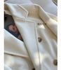 101801 Women Coat Winter Women's Jacket 10% Cashmere 90% Wool Classic Camel Wool Coat