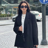 Women's Blazer Spring Office Wear Woman Outerwears Black Green Gray Blazer Long Sleeve Coats Blazers Fitted Suit Jacket 066