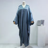 Muslim Out Abayas Smocking Sleeve kaftans One-piece Prayer Women Jilbabs Cardigan Coat Islamic Clothing Dubai Saudi Robe Turkish