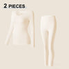 Seamless Thermal Underwear Women Sexy Ladies Autumn Winter Bottoming Shirt Trousers Female Single Layer Thermal Shaping Clothes