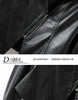 Autumn Winter Sheepskin Jacket Women Short Coat Slim Inclined Zipper Casual Tops Lady Small Outerwear Leather Blazer Coats