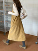 Chic Japan Mori Girls Feminine Vestidos Women Flower Embroidery Elegant Retro Cute Vintage Cotton Corduroy Pockets Shirt Dress