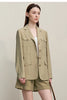 Women's Jacket Autumn Casual Notched Lapel Jacket Office Lady Versatile Women's Loose Long Sleeve Tops 12651026