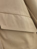 Two-color Retro Short Trench Coat Classic Women's Short Trench Coat With Epaulettes is Suitable For Elegant Wais