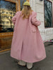 Autumn Winter Solid Women's Woolen Overcoat Urban Long Sleeve Lapel Button Female Outwear Elegant Lady Overcoats